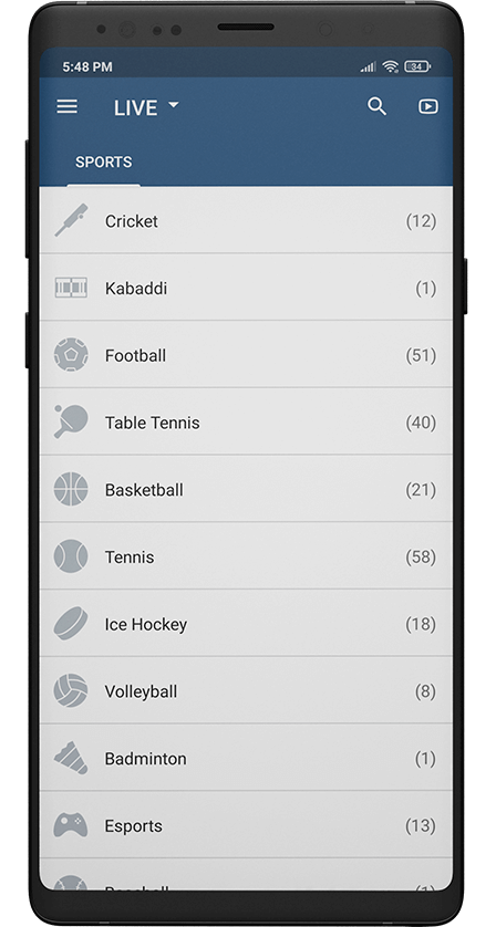 1xbet app. Live options