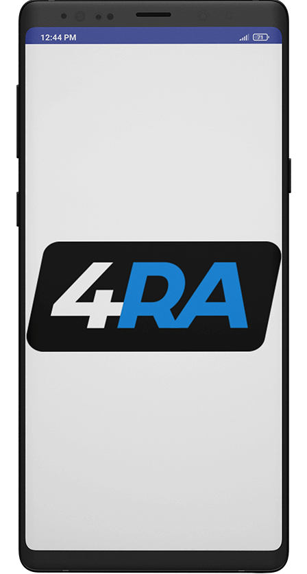 4Rabet App. Start screen