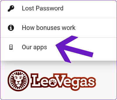 How to download leovegas
