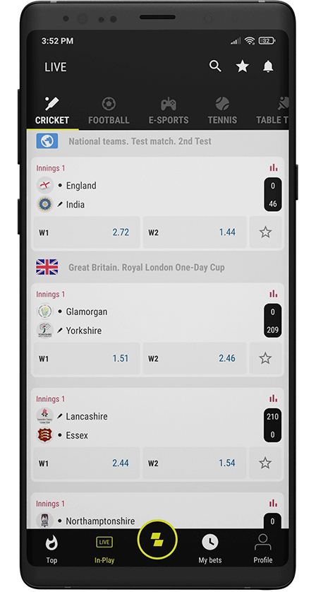 Parimatch India App. Betting