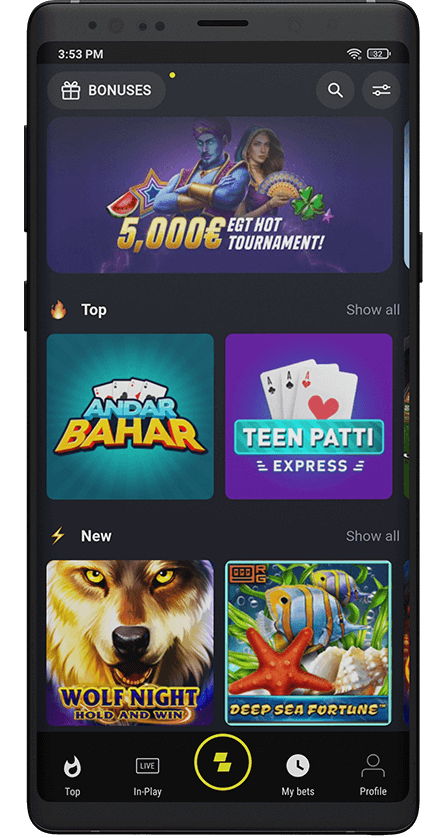 Parimatch India Casino App