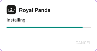 Royal Panda Installing