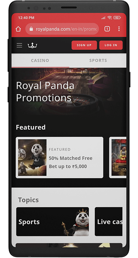 Royal Panda Promotions