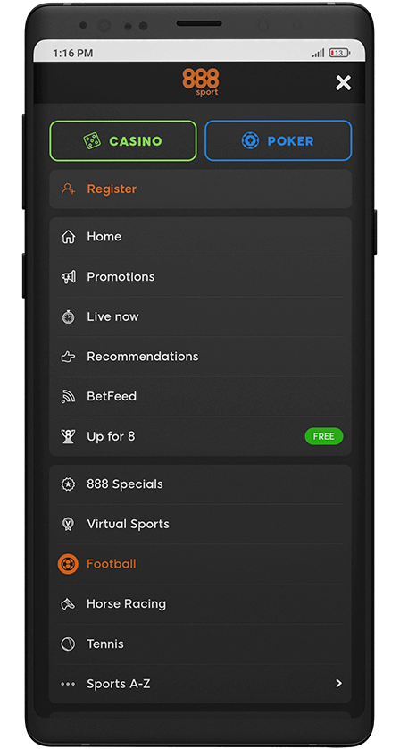888sport app menu