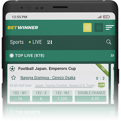 Betwinner mobile website