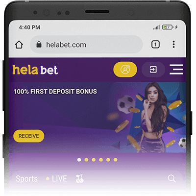 Helabet Mobile Website